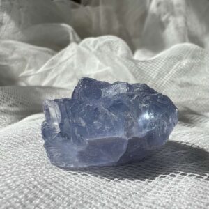 natural blue fluorite