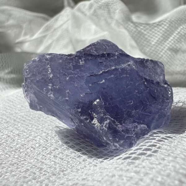 natural blue fluorite