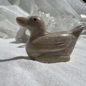 soapstone steatite duck hand carved natural mineral crystal animal crystal online shop