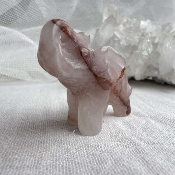 strawberry quartz elephant