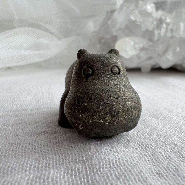 iron pyrite hippo