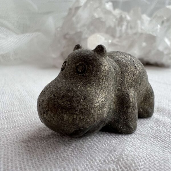 iron pyrite hippo