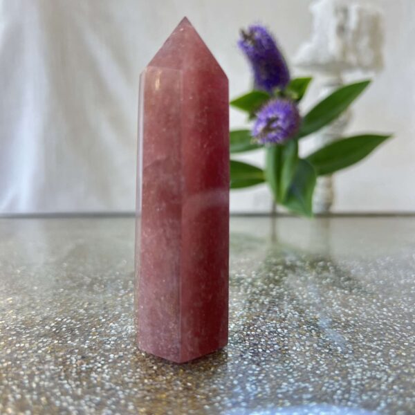 Strawberry quartz tower - Image 4