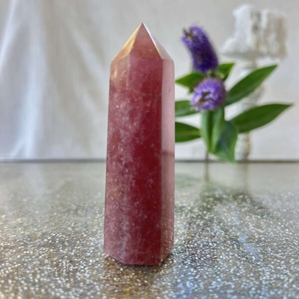 Strawberry quartz tower - Image 2