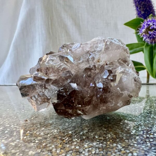 Smokey quartz cluster - Image 3