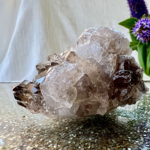 Smokey quartz cluster - Image 2