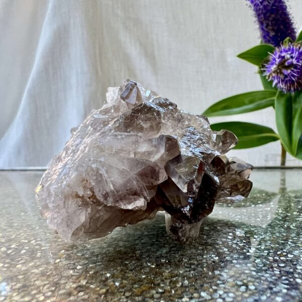 Smokey quartz cluster - Image 5