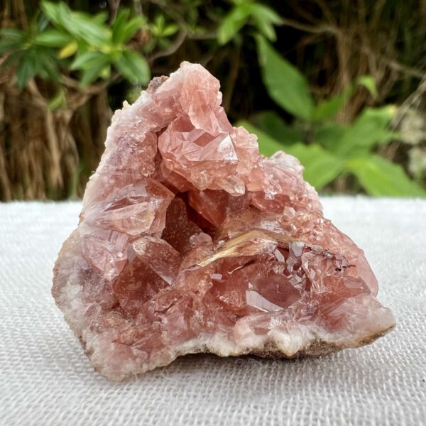 pink amethyst cluster Argentina natural pink quartz home decoration crystal sahasrara anahata crown heart chakra online crystal shop Aotearoa natural healing