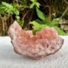 pink amethyst cluster Argentina natural pink quartz home decoration crystal sahasrara anahata crown heart chakra online crystal shop Aotearoa natural healing