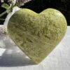 serpentine heart natural mineral Himalayan crystal mineral carving online crystal shop NZ Aotearoa