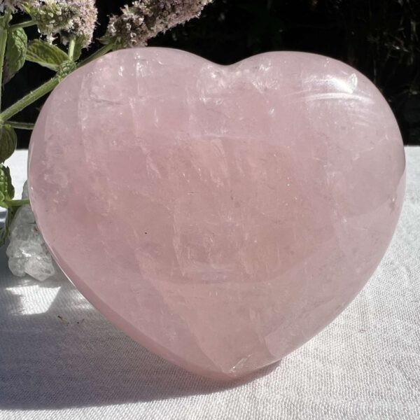 Rose quartz heart - Image 2