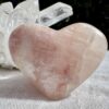 pink rose calcite heart natural crystals healing heart chakra anahata crystal shop online Aotearoa New Zealand