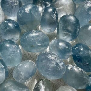 tumblestones celestine celestite natural polished crystaL SHOP ONLINE NEW ZEALAND