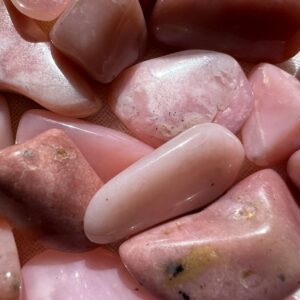 Peruvian pink opal natural polished opal for sale online crystal shop NZ Aotearoa