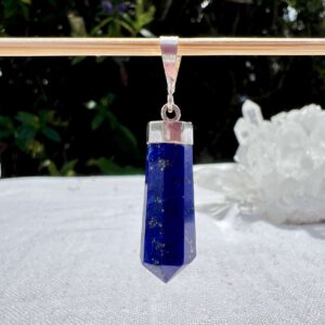 lapis lazuli pendant natural stone necklace ajna third eye chakra crystals for sale online Aotearoa