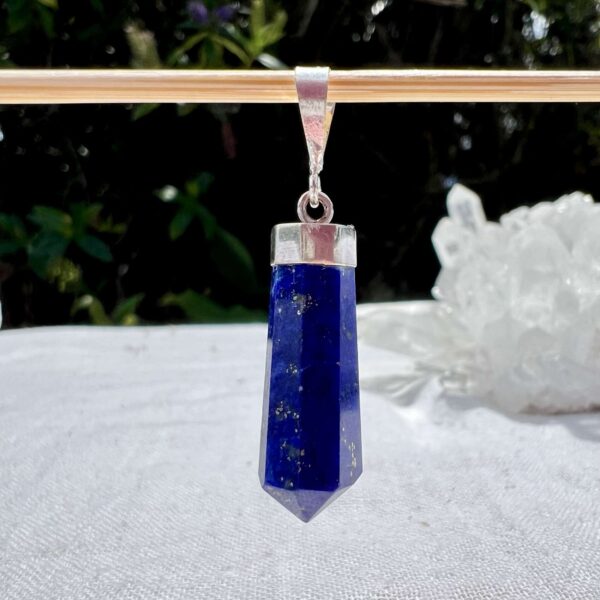 lapis lazuli pendant natural stone necklace ajna third eye chakra crystals for sale online Aotearoa