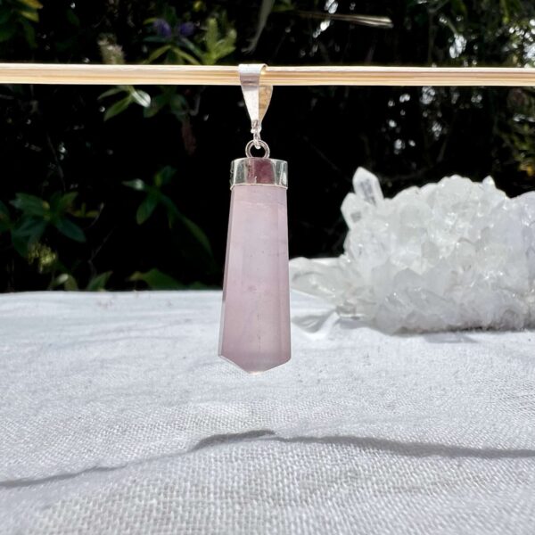 Rose quartz pendant - Image 2