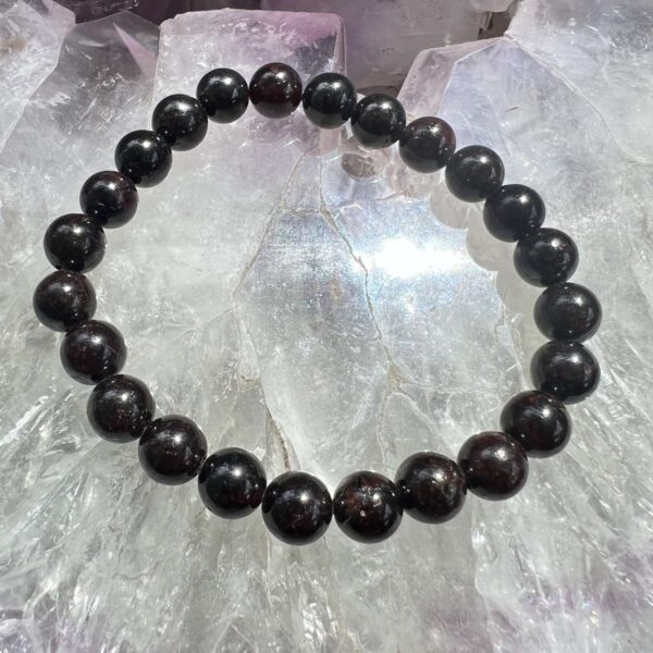 garnet bracelet semi precious stone jewellery crystal shop online