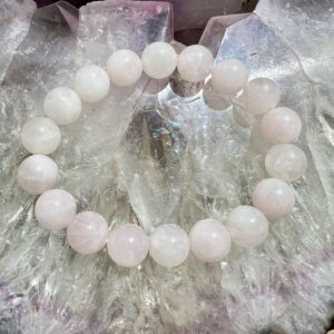 rose quartz bracelet natural jewellery online crystal shop