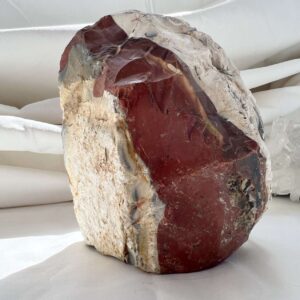 natural mookaite a red and white piece of jasper uncut unpolished for sale online crystal shop the hidden gem