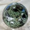 kambaba jasper sphere crystal ball green jasper black jasper home decor real crystals