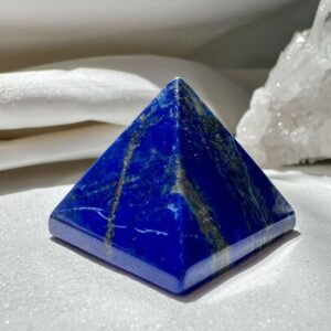 lapis lazuli pyramid carved natural rock genuine lapis lazuli