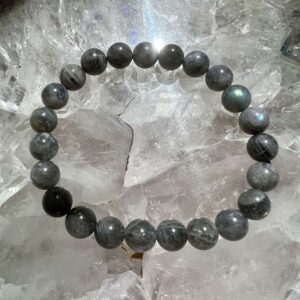 labradorite bracelet natural crystal 8mm bead jewellery