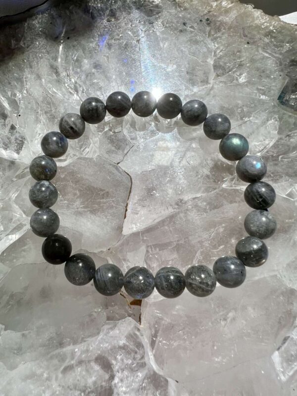 labradorite bracelet natural crystal 8mm bead jewellery