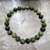 nephrite jade bracelet 8 mm beads crystal jewellery